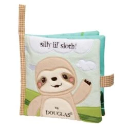 Stanley Sloth Plush Activity Book For Babies By Douglas