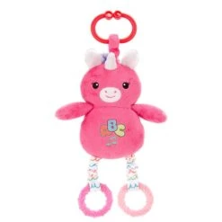 Huggy Huggables Baby Safe Plush Unicorn Activity Toy With Sound By Fiesta