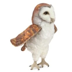 Full Body Barn Owl Puppet By Folkmanis Puppets