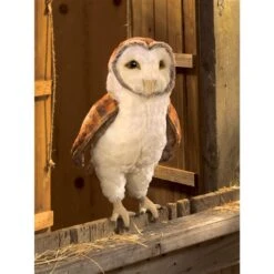 Full Body Barn Owl Puppet By Folkmanis Puppets -Plush Toy Store FK 3124 6