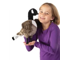Full Body Canadian Goose Puppet By Folkmanis Puppets -Plush Toy Store FK 3157 6