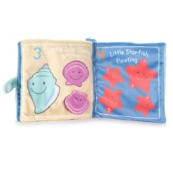Sleepy Seas 1-2-3 Soft Baby Book By Gund -Plush Toy Store GU 6056024 5