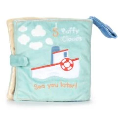 Sleepy Seas 1-2-3 Soft Baby Book By Gund -Plush Toy Store GU 6056024 6