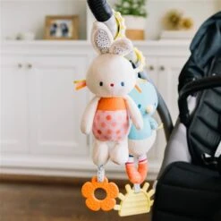 Tinkle Crinkle Plush Birdie Teether And Activity Toy By Gund -Plush Toy Store GU 6056379 6