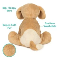 Barking Spunky The Baby Safe Tan Plush Puppy By Gund -Plush Toy Store GU 6063930 5