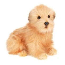 Lifelike Norfolk Terrier Puppy Stuffed Animal By Hansa