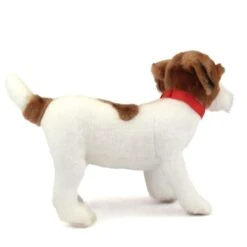 Handcrafted 12 Inch Lifelike Stuffed Jack Russell Terrier By Hansa -Plush Toy Store HN 5901 4