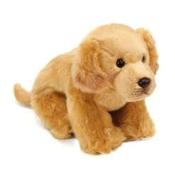 Lifelike Golden Retriever Stuffed Animal By Demdaco
