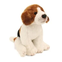 Small Sitting Stuffed Beagle By Demdaco