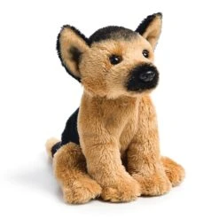 Small Sitting Stuffed German Shepherd By Demdaco