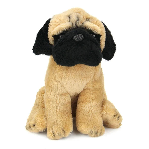 Small Sitting Stuffed Pug By Demdaco 2 Small Sitting Stuffed Pug By Demdaco - Image 2