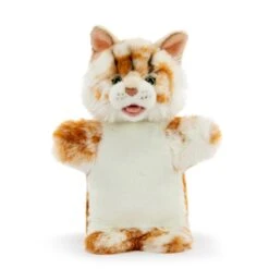 Animalcraft Plush Maine Coon Cat Hand Puppet By Demdaco