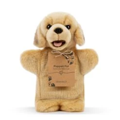 Animalcraft Plush Yellow Lab Dog Hand Puppet By Demdaco -Plush Toy Store NJ 5004810074 8