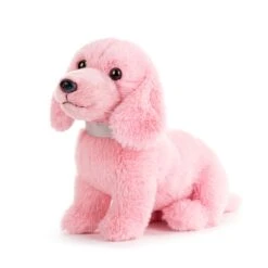 Animalcraft Pink Stuffed Dachshund Dog By Demdaco