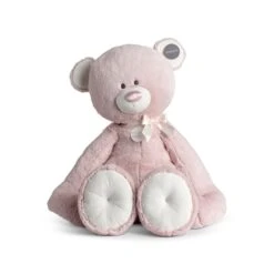 Jumbo Baby Safe Plush Pink Teddy Bear By Demdaco -Plush Toy Store NJ 5004820069 7