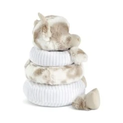 Stackable Rings Plush Cow Baby Toy By Demdaco -Plush Toy Store NJ 5004820100 6
