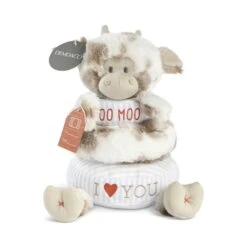 Stackable Rings Plush Cow Baby Toy By Demdaco -Plush Toy Store NJ 5004820100 8