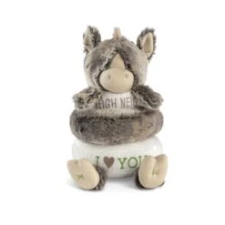 Stackable Rings Plush Horse Baby Toy By Demdaco