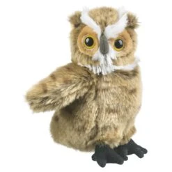 Stuffed Great Horned Owl Conservation Critter By Wildlife Artists