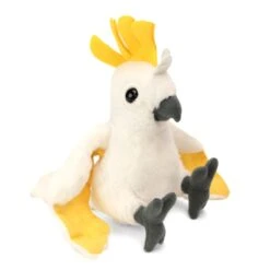 Stuffed Cockatoo Mini Cuddlekin By Wild Republic