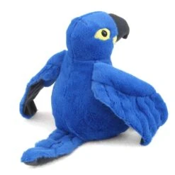 Stuffed Hyacinth Macaw Mini Cuddlekin By Wild Republic -Plush Toy Store WR 10865 4