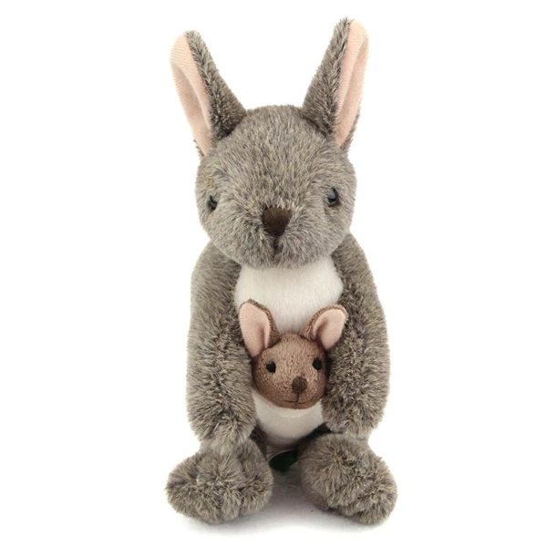 Stuffed Kangaroo Mini Cuddlekin By Wild Republic 2 Stuffed Kangaroo Mini Cuddlekin By Wild Republic - Image 2