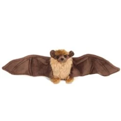Stuffed Brown Bat Mini Cuddlekin By Wild Republic
