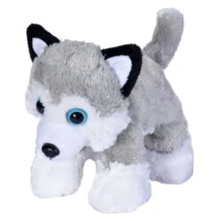 Hug 'Ems Small Husky Stuffed Animal By Wild Republic