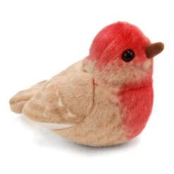 Plush House Finch Audubon Bird With Sound By Wild Republic
