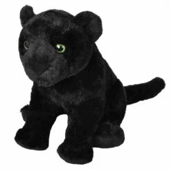 Cuddlekins Black Jaguar Stuffed Animal By Wild Republic