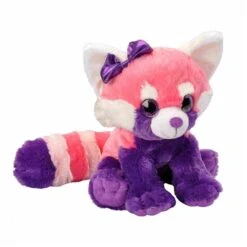 Pink Stuffed Lesser Panda Sweet And Sassy Plush By Wild Republic