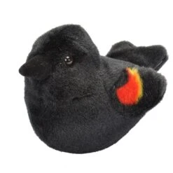 Plush Red-Winged Blackbird Audubon Bird With Sound By Wild Republic