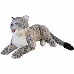 Cuddlekins Jumbo Snow Leopard Stuffed Animal By Wild Republic