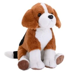 Cuddlekins Beagle Dog Stuffed Animal By Wild Republic
