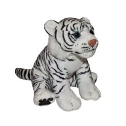 Cuddlekins Living Earth Mini Plush White Tiger By Wild Republic