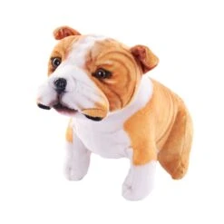 Rescue Dogs Plush Bulldog With Bark Sound By Wild Republic