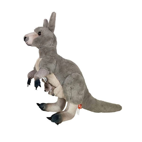 Realistic 15 Inch Plush Kangaroo With Removeable Joey By Wild Republic 1 Realistic 15 Inch Plush Kangaroo With Removeable Joey By Wild Republic