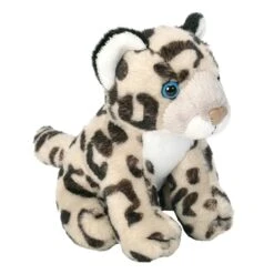 Pocketkins Eco-Friendly Small Plush Snow Leopard By Wild Republic